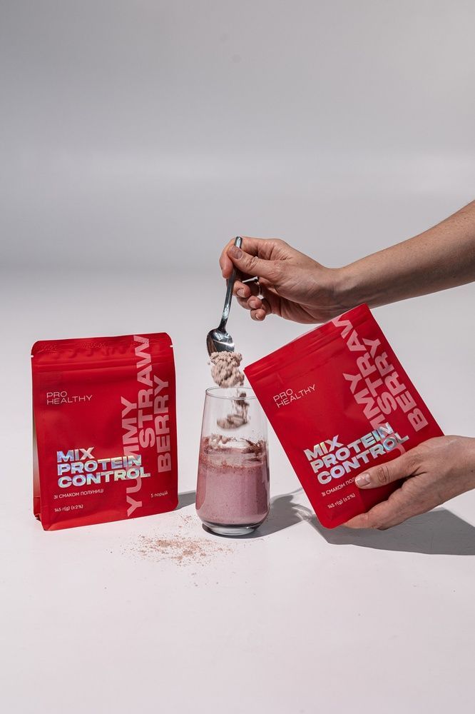 MIX PROTEIN CONTROL YUMMУ STRAWBERRY 11799 фото
