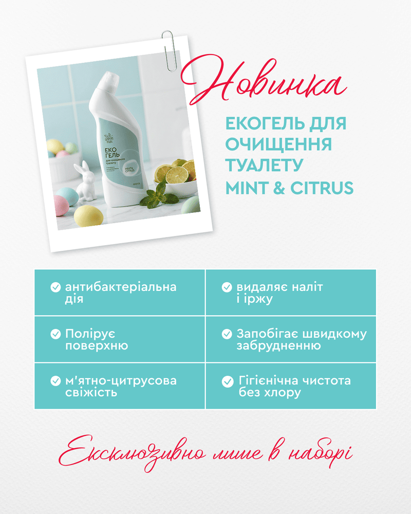 Набір еко засобів для дому від CHOICE GREEN MAX 6490355 фото