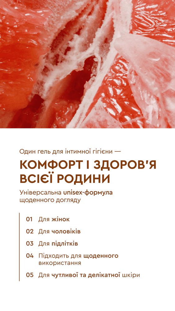 Гель для інтимної гігієни серії Цитрус 6490292 фото